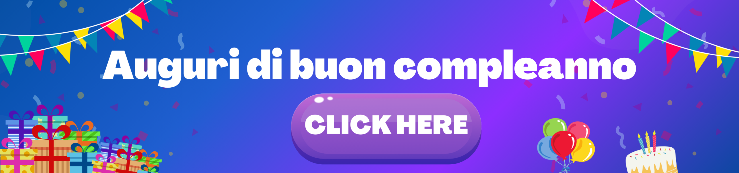 Auguri di buon compleanno